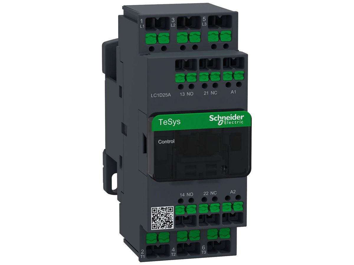 Leistungsschütz TeSys DECA 415VAC 3NO 40A 25A 440V 1NO 1NC