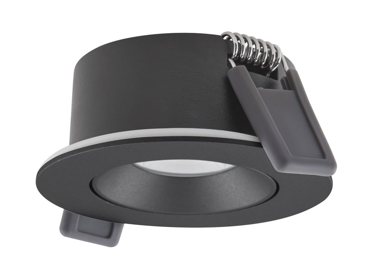 LED-Downlight LEDVANCE SP AIR 4W 320lm 3000K IP23 MB DIM schwarz
