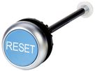Drucktaster Eaton M22-DZ-B-GB14 blau RESET Ø22mm flach