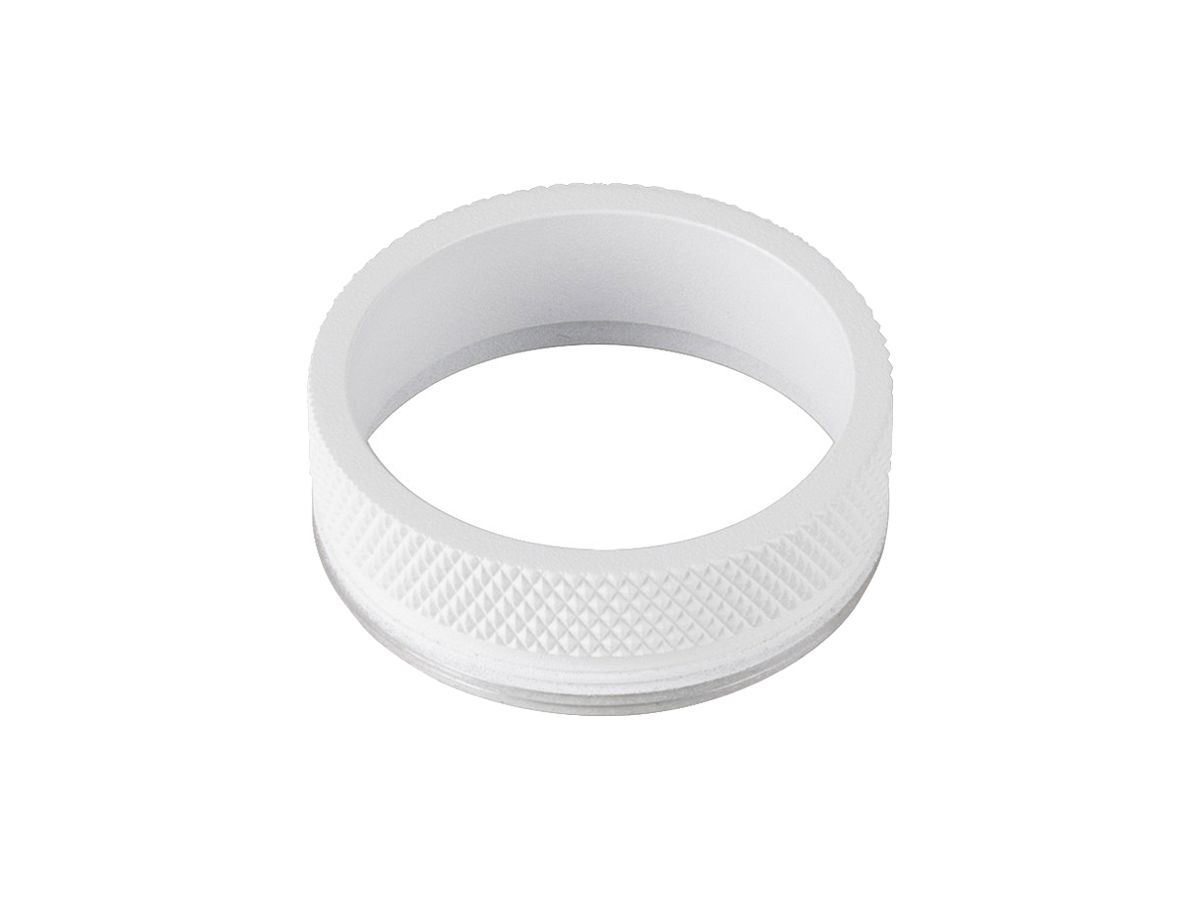 Zierring SLV GRIP M Aluminium Ø40×14mm weiss