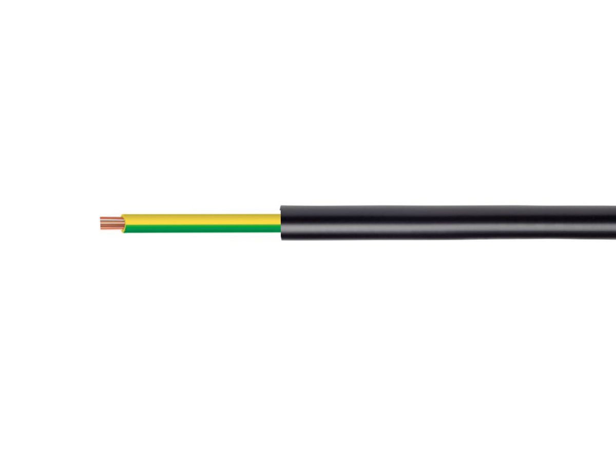 GDV 1x16mm2 schwarz - H07 RN-F 1X16 TITANEX