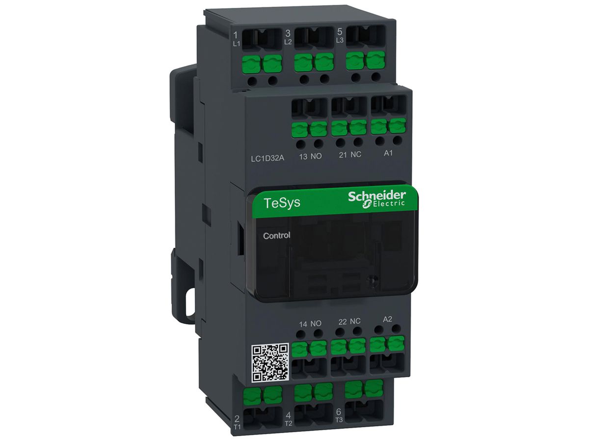 Leistungsschütz TeSys 277VAC 3NO 50A 32A 440V 1NO 1NC