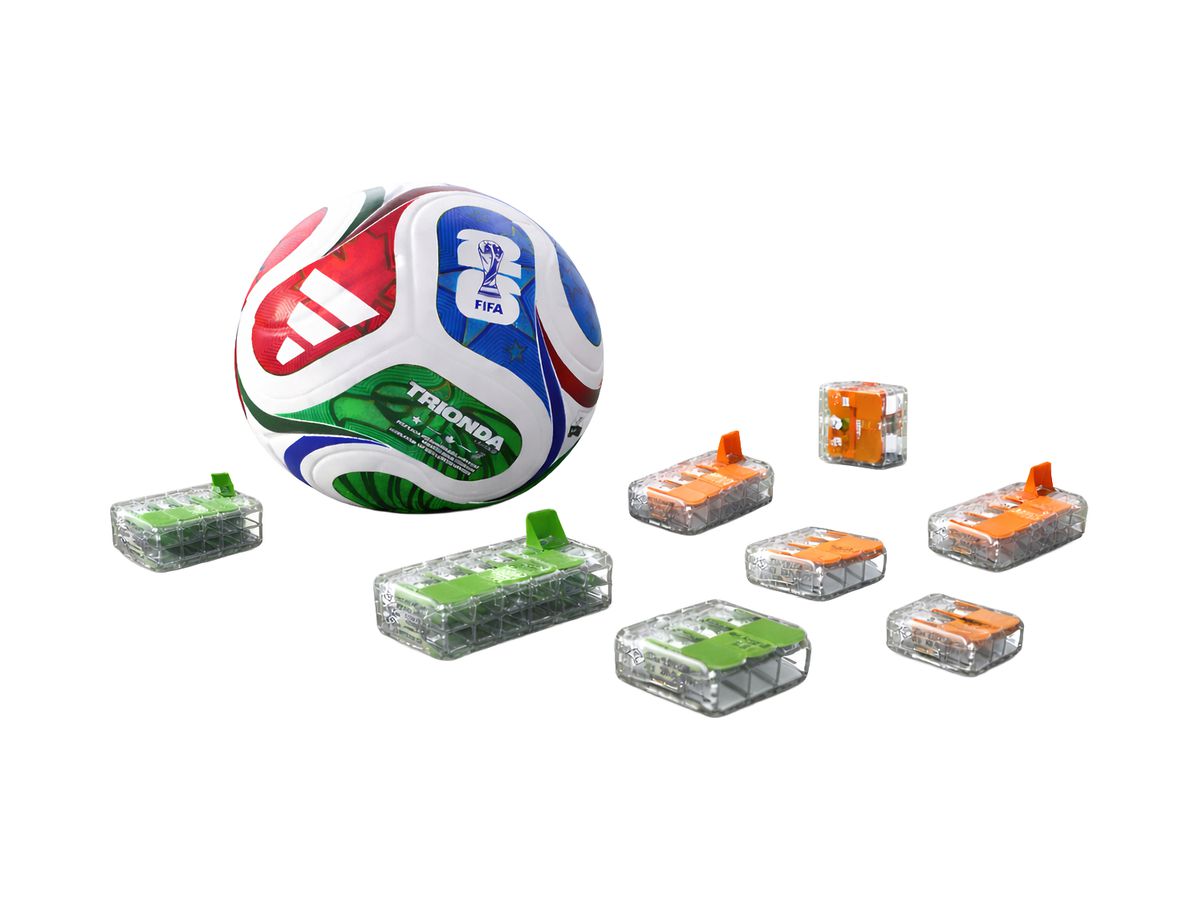 Verbindungsklemmen-Set WAGO Profi Set 1×ADIDAS FIFA 26 Trionda League