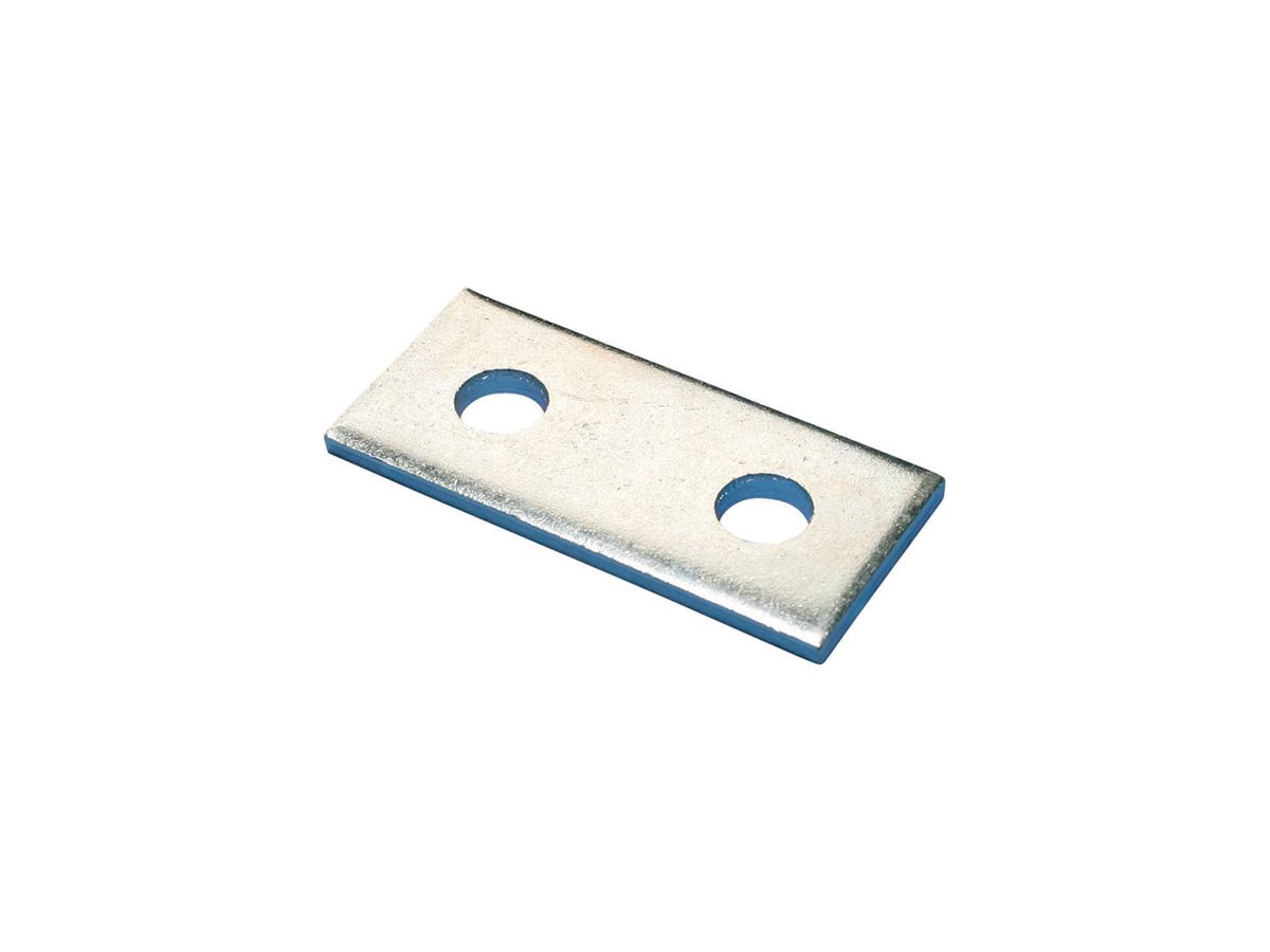 Verbindungsstück Caddy 83×40mm mit Schraube M10, feuerverzinkt