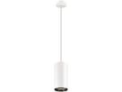 LED-Pendelleuchte SLV NUMINOS PD PHASE XL 36W 3490lm 3000K 36° weiss/schwarz
