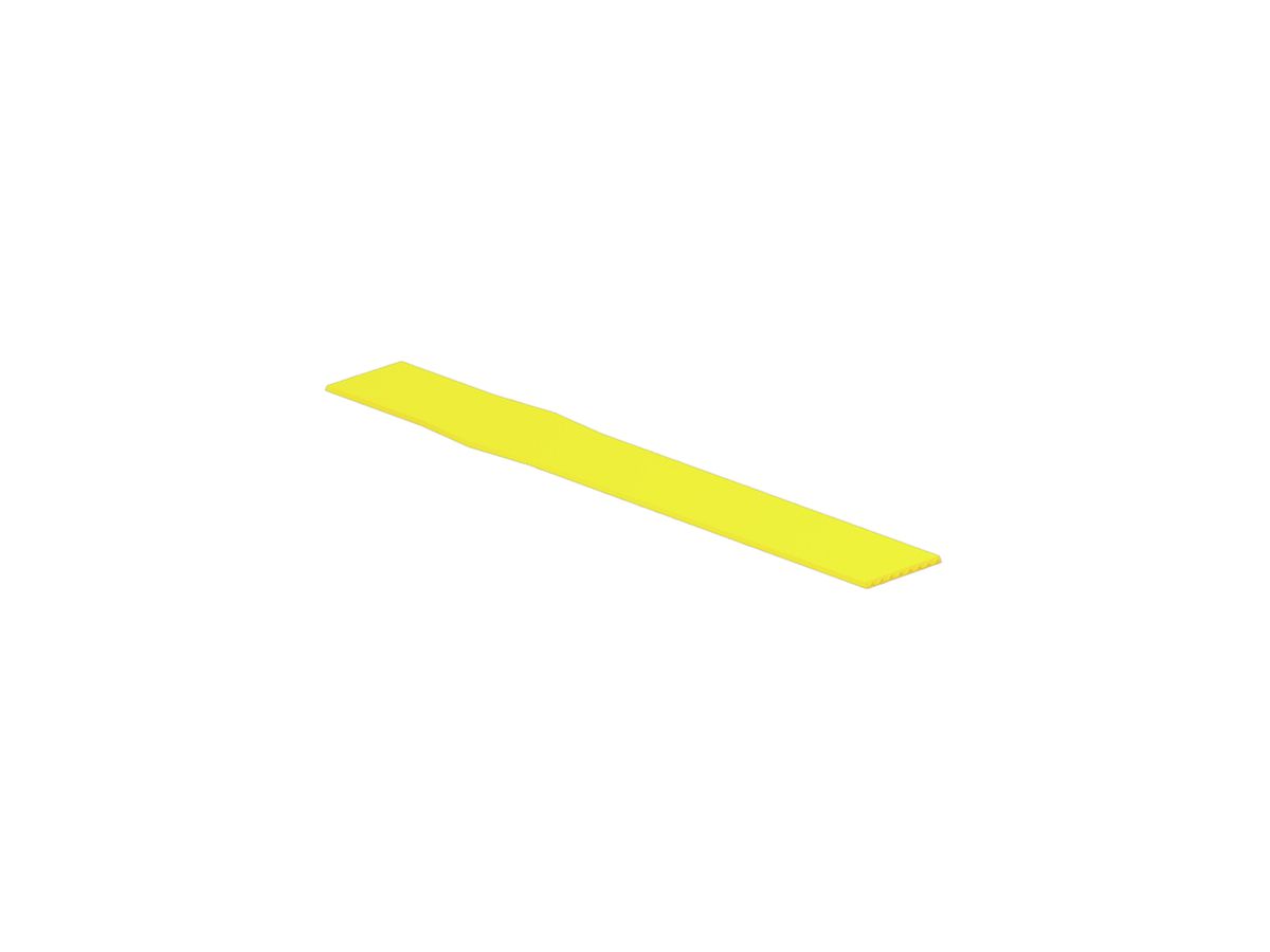 Einsteckschild Weidmüller TM MultiMark 30×4mm Polyester gelb