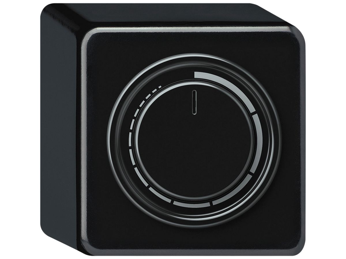 AP-Drehzahlsteller origin 25…600VA 88×88×54mm schwarz