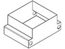 Einbetonierdose Lanz 8 FLF quadratisch