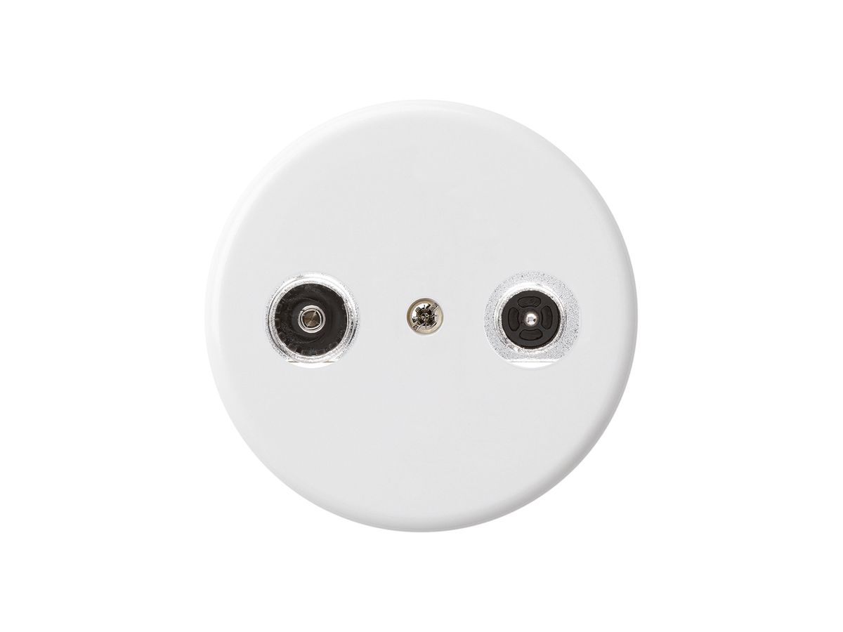 Antennendose basico TV-R Bauart A 4dB 2GHz weiss