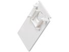 Endkappe SLV 48V TRACK Kunststoff 26×2×47mm weiss