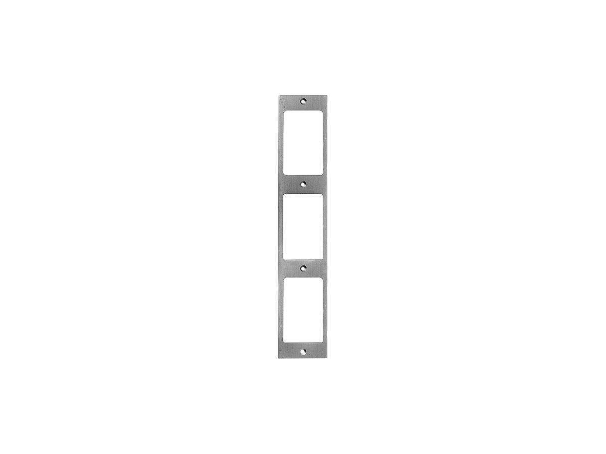 Befestigungsrahmen FH FLF 1×3 schwarz