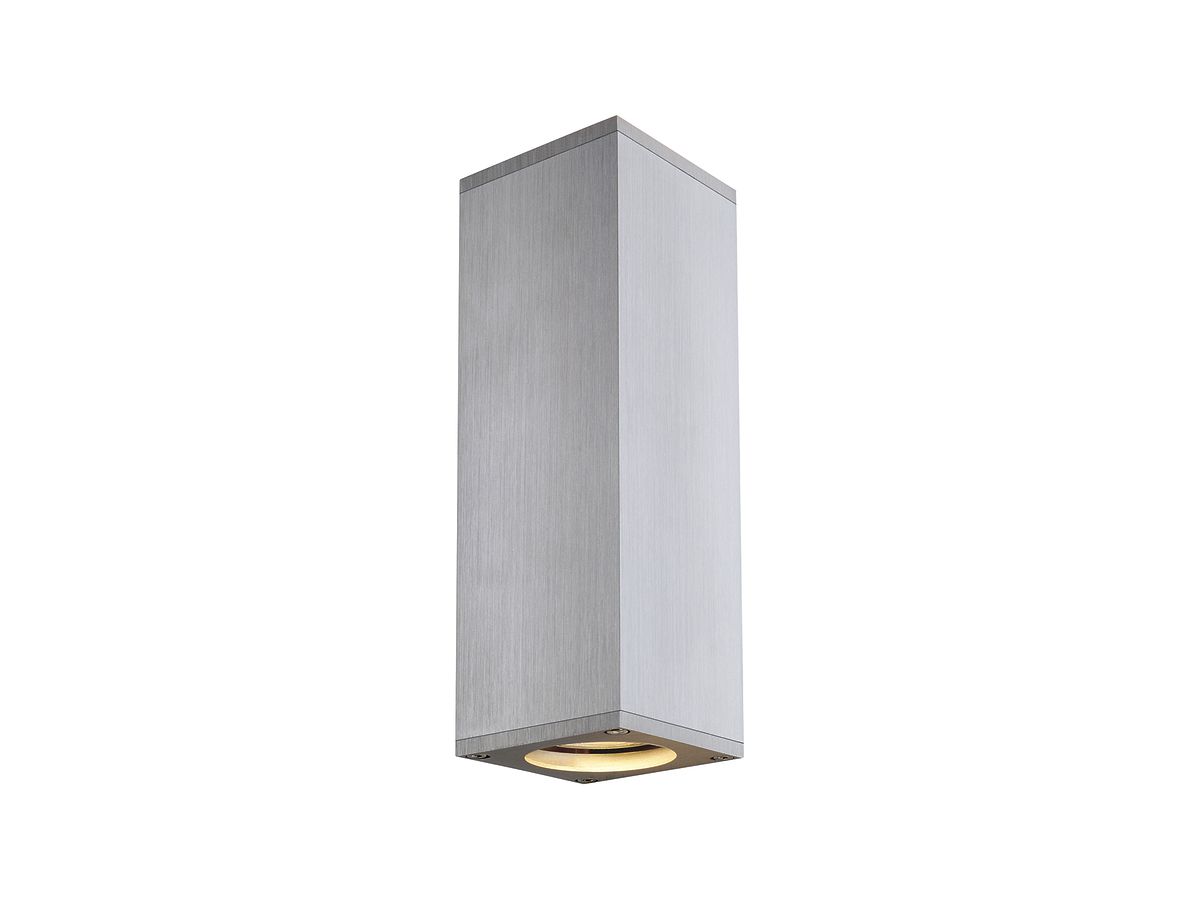 Wandleuchte SLV THEO UP/DOWN GU10 2×50W 223×75×70mm Al-geb.