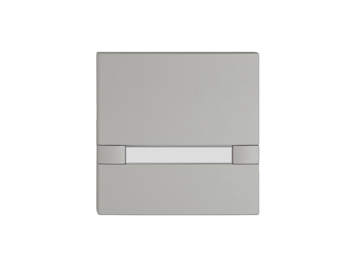 Taste 1/1 EDIZIO.liv KNX&UNI m.SNAPFIX® o.LED m.Papiereinlage 2-Tastenb.hgu