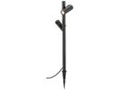 LED-Spiessleuchte SLV HELIA SLIM 12W 1000lm 2200K IP65 Ø85×600mm schwarz