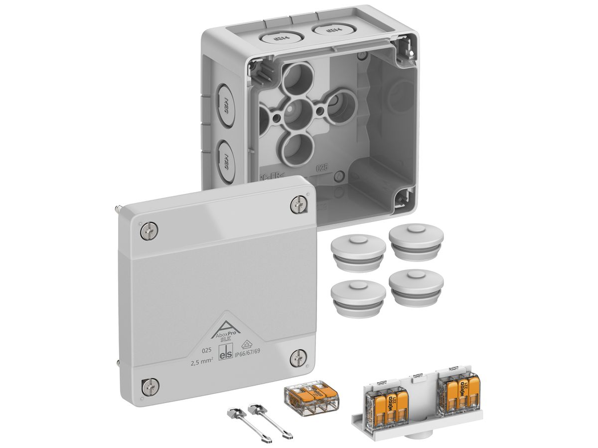 AP-Abzweigdose Spelsberg Abox Pro SLK-2,5² 92×92×60mm IP69 gu