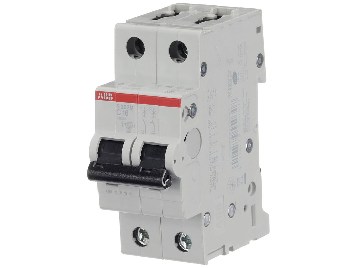 Leitungsschutzschalter ABB S202M-C16 16A C 10kA