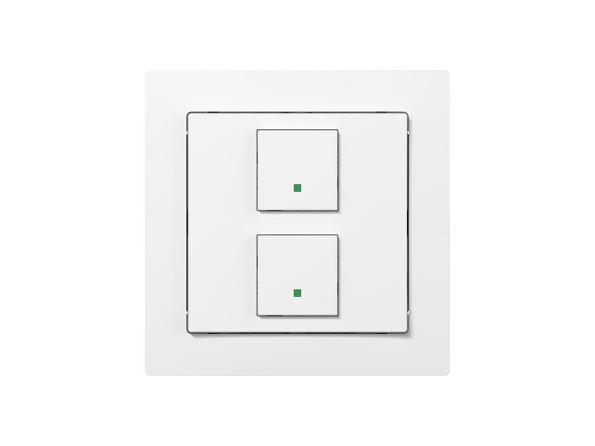 UP-Frontset Z/E ABB SIDUS weiss zu Sensor 1×free@home