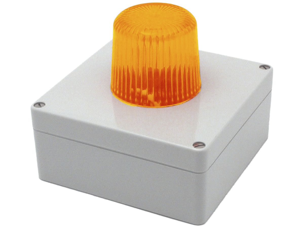 Blitzleuchte Hugentobler Typ 13 24VDC 5Ws orange