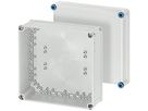Apparategehäuse Hensel K 0201 grau leer mit Deckel 300×300×170mm