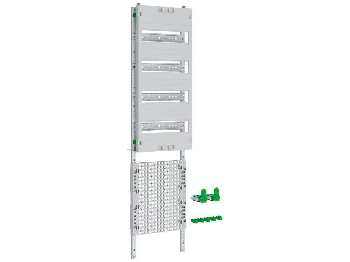 Installations-Set Pragma multi Kombination DIN und Media 1 Feld 7 Reihen