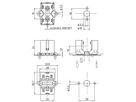 Fassungssockel zu Circline 2GX13, mit Schraubbefestigung