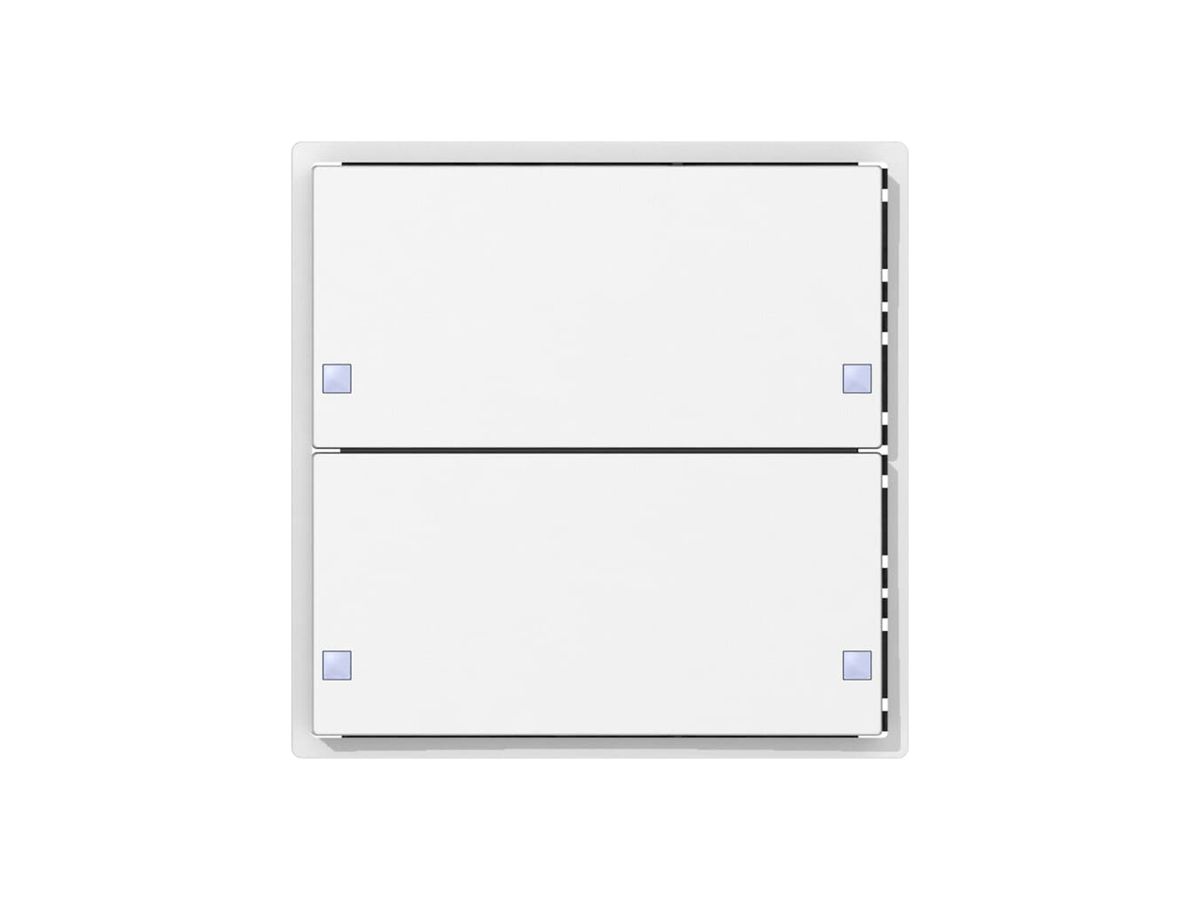 Tastsensor ABB SIDUS KNX Design E-Typ, 2/4, weiss