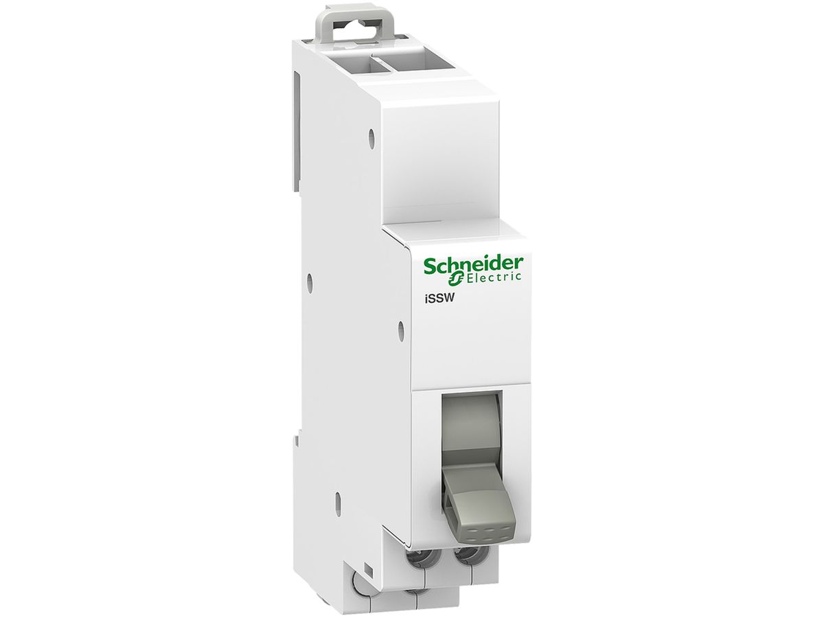 REG-Wechselschalter SE iSSW, 20A/250V 1L 1W 3P, 1TE, "I-0-II"