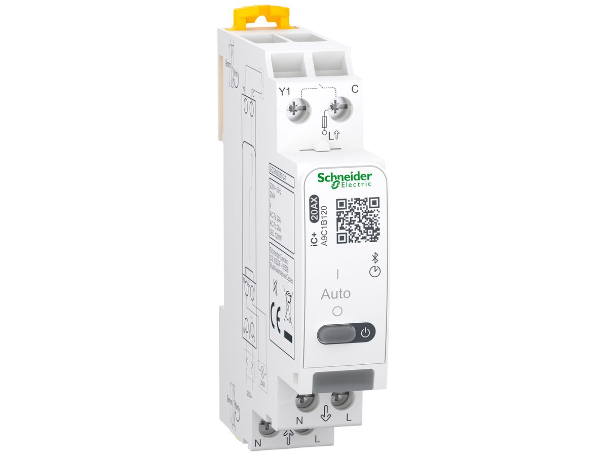 REG-Schaltuhr digital Schneider Electric Acti9 230V 20A 1-Kanal
