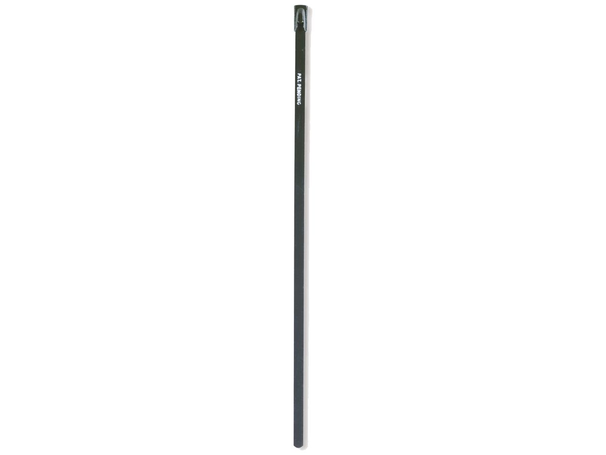 Kabelbinder CIMCO aus Edelstahl AiSi 316 4.6×100mm max.Ø20mm 550N schwarz