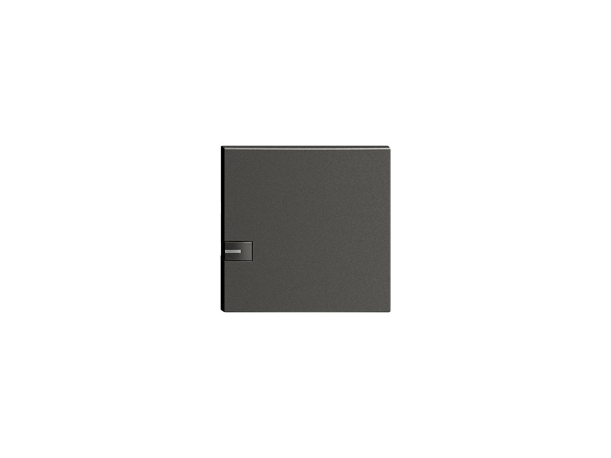 Taste 1/1 ZEP, leer, 1 LED schwarz