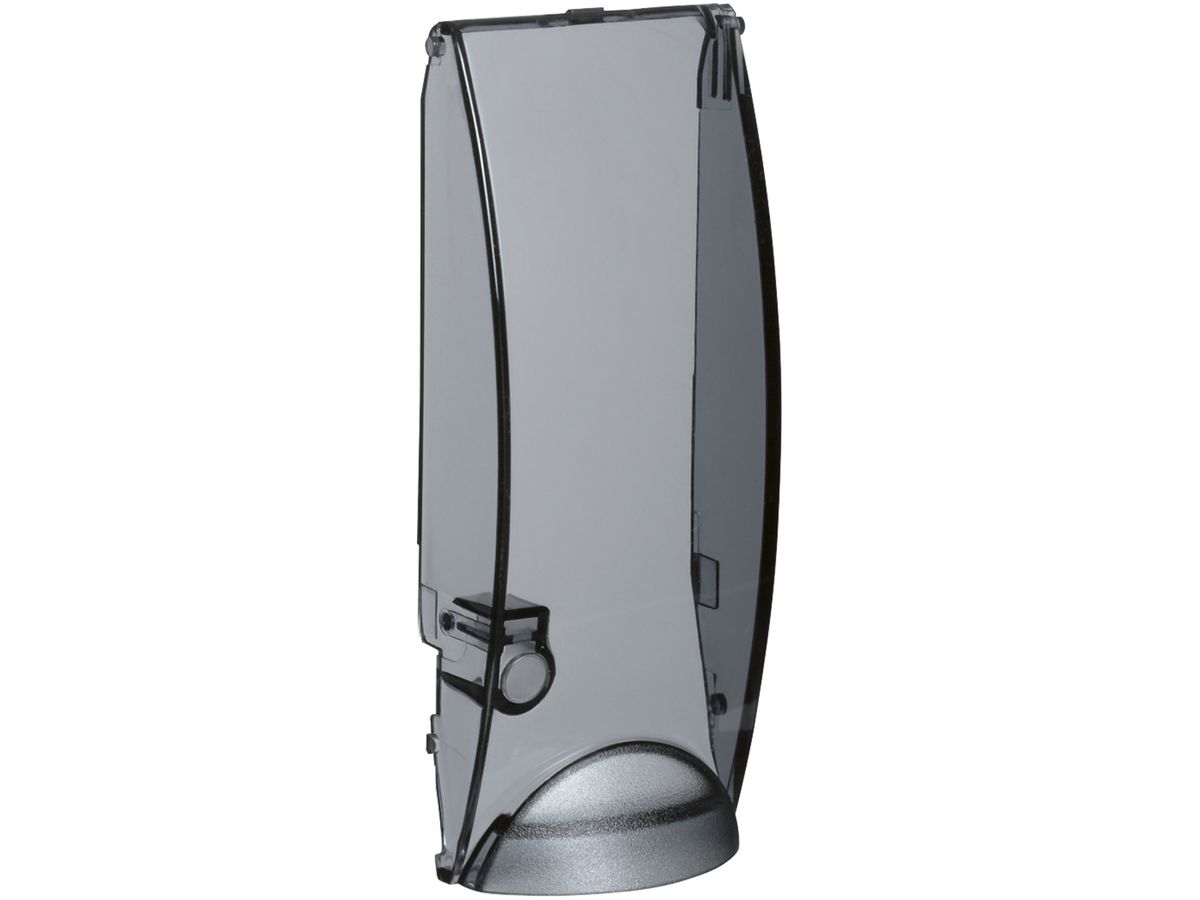Tür Hager mini gamma 55×160mm Ausführung als Sichttür hellgrau für GD102N