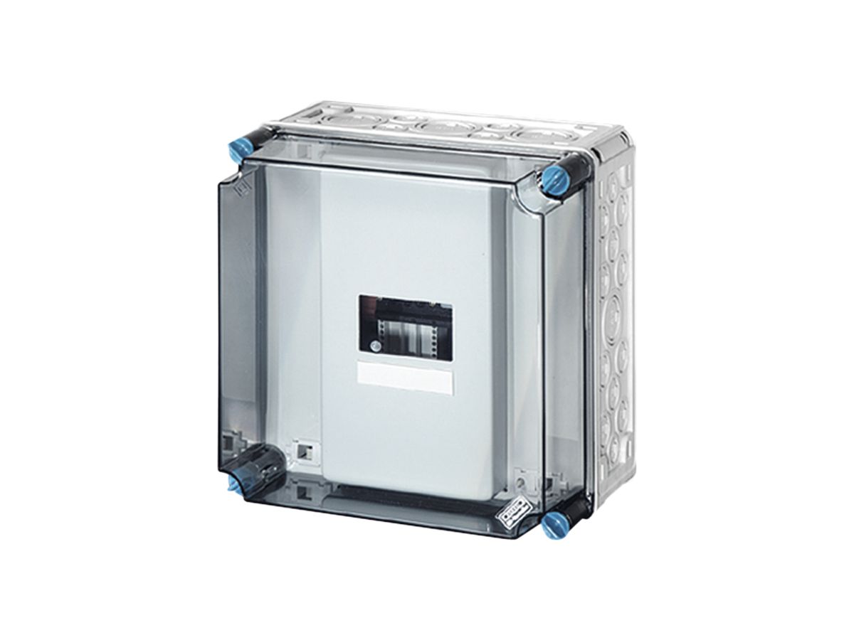 Gehäuse Hensel Mi, mit 1×3P Adapter f.Hauptleitungsschutzschalter 250A, 5P