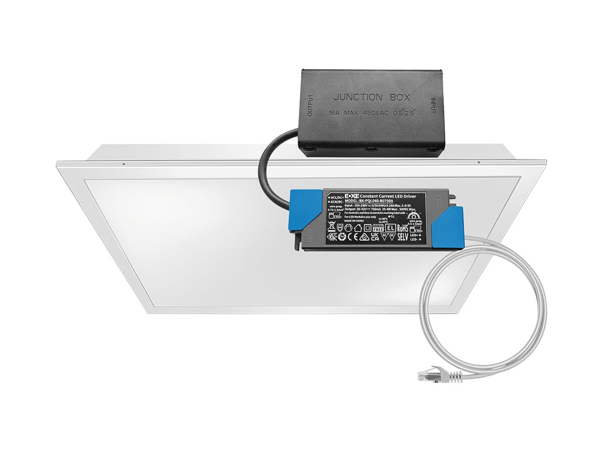 EB-LED-Leuchte ESYLUX CELINE-2 PNL 625 DDP OP 30W 4200lm 840 IP20