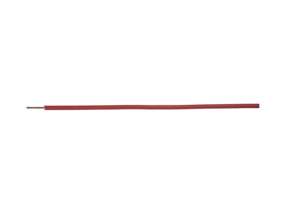 N-Draht H07Z1-U halogenfrei 1.5mm² 450/750V rot Cca