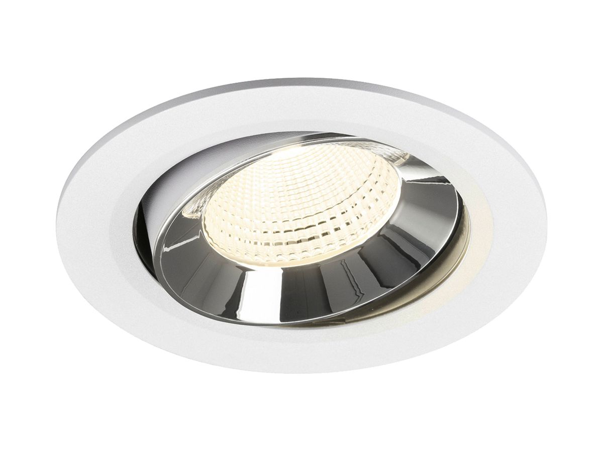 LED-Downlight SLV NUMINOS MOVE L 17W 2700lm 4000K WB DALI Ø145 ws/cr