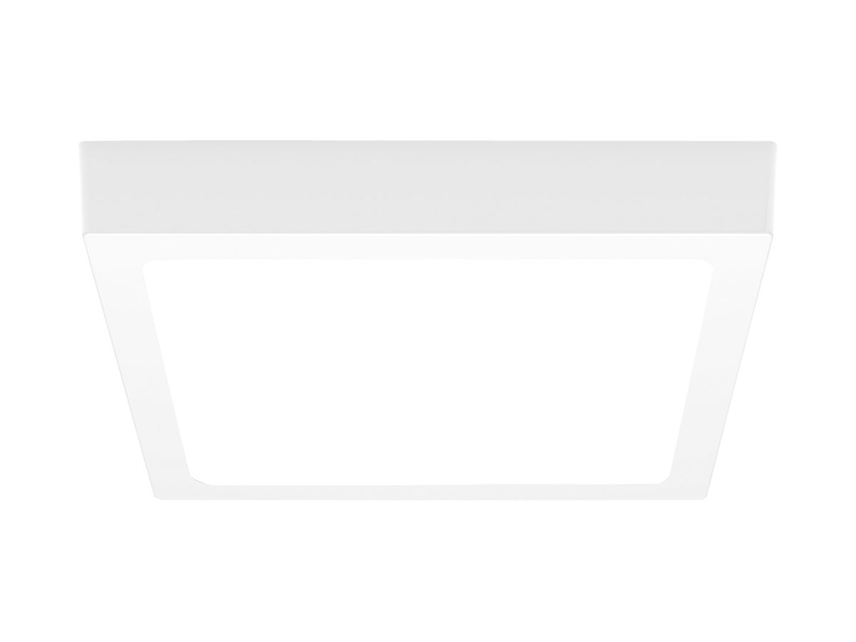 AP-LED-Downlight Philips Slim Surface 12W 1200lm 827 110° 210×210mm weiss