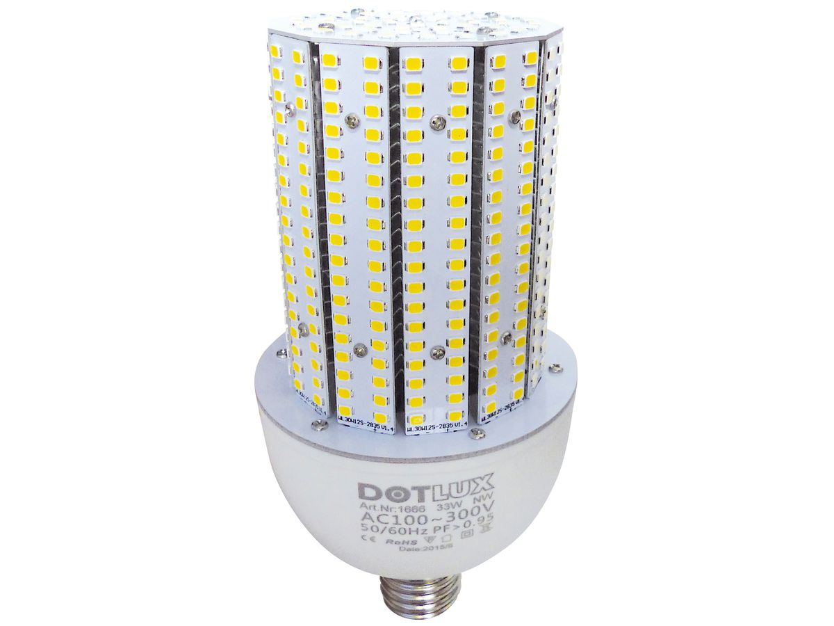 LED-Lampe DOTLUX RETROFITprotect, E27 28W 4480lm 4500K
