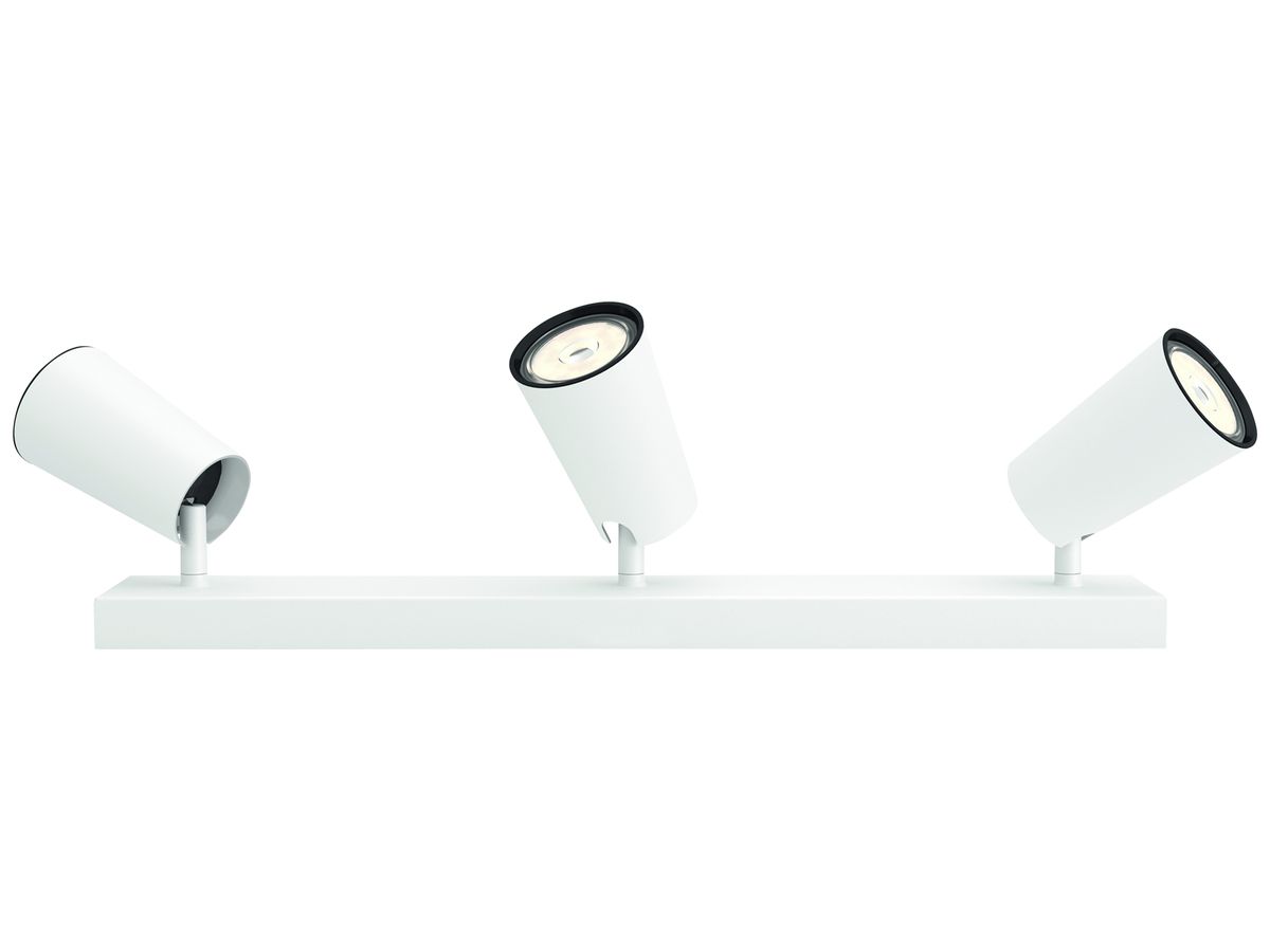 Deckenleuchte Philips myLiving PAISLEY, GU10 3×5.5W IP20, weiss