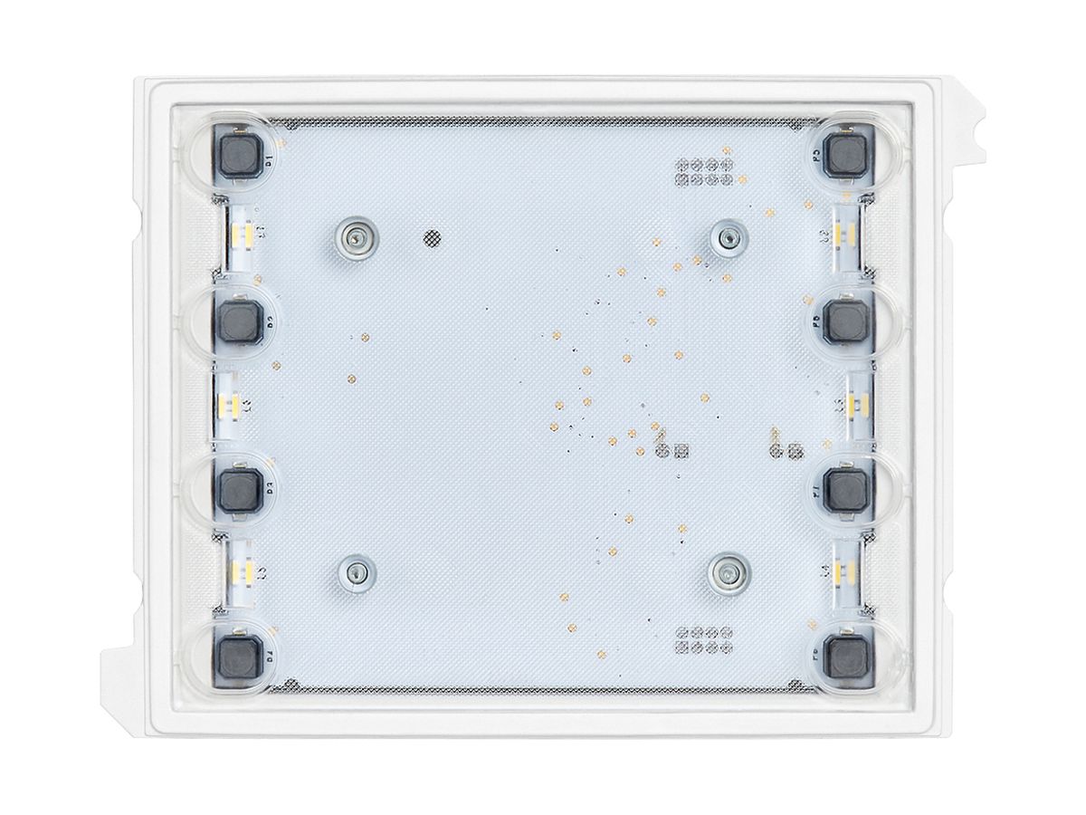 Basis-Tastenmodul Urmet Alpha, 8×Taste, IP55