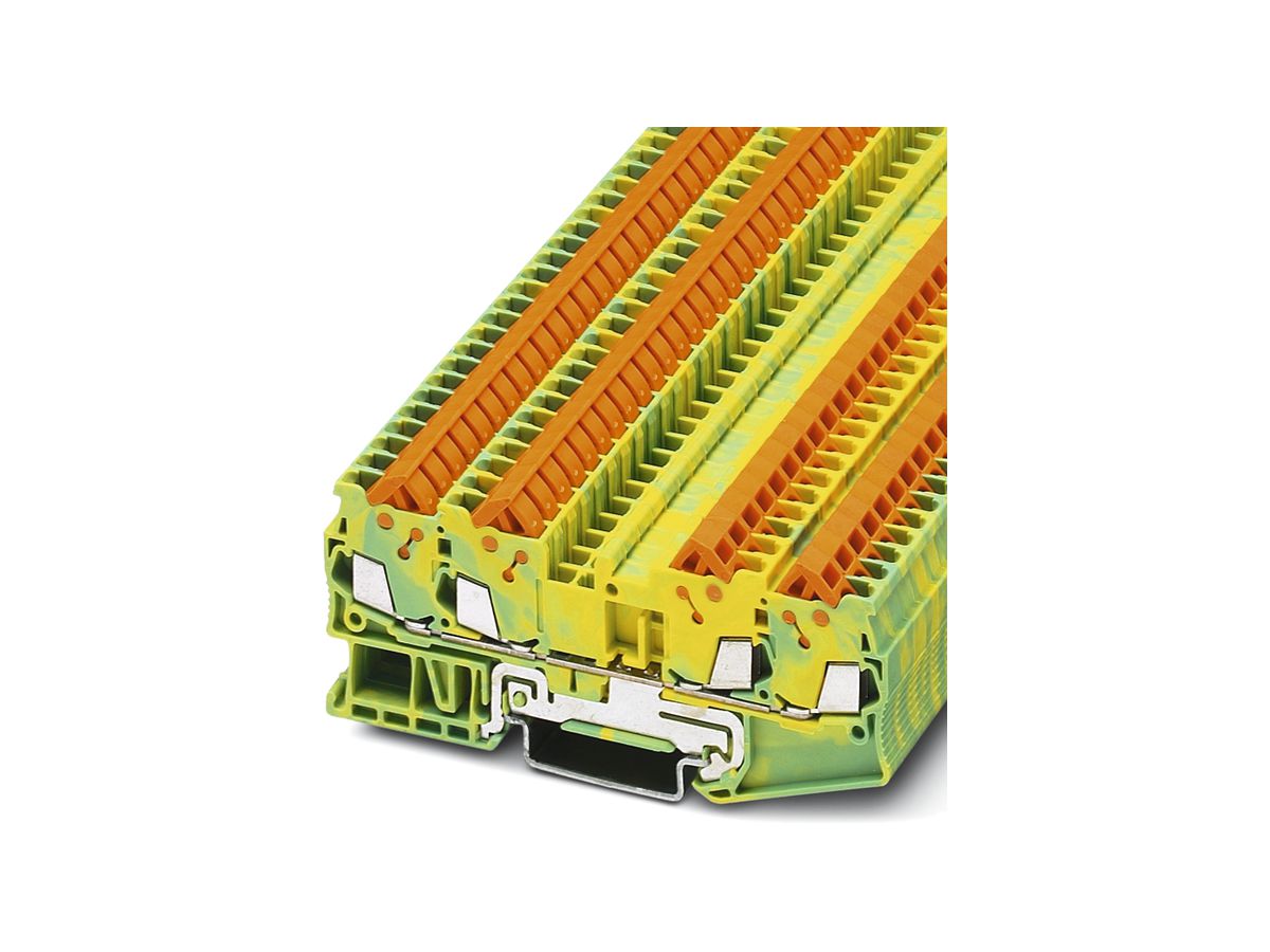 Schutzleiterklemme 0.25…1.5mm² grün/gelb QTC 1.5-QUATTRO-PE