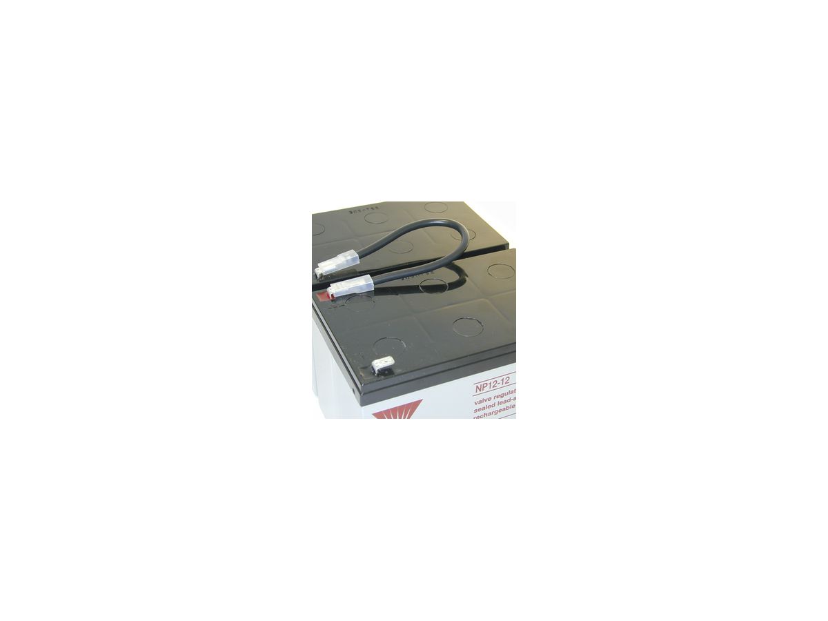 Batterieverbinder mit 6.3mm Fastonstecker für Batterie 7…12Ah