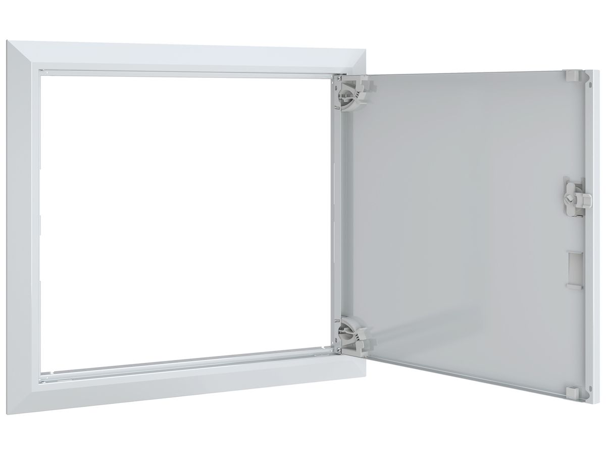 Tür Pragma multi für 2 Felder 3 Reihen titanweiss 610×563mm