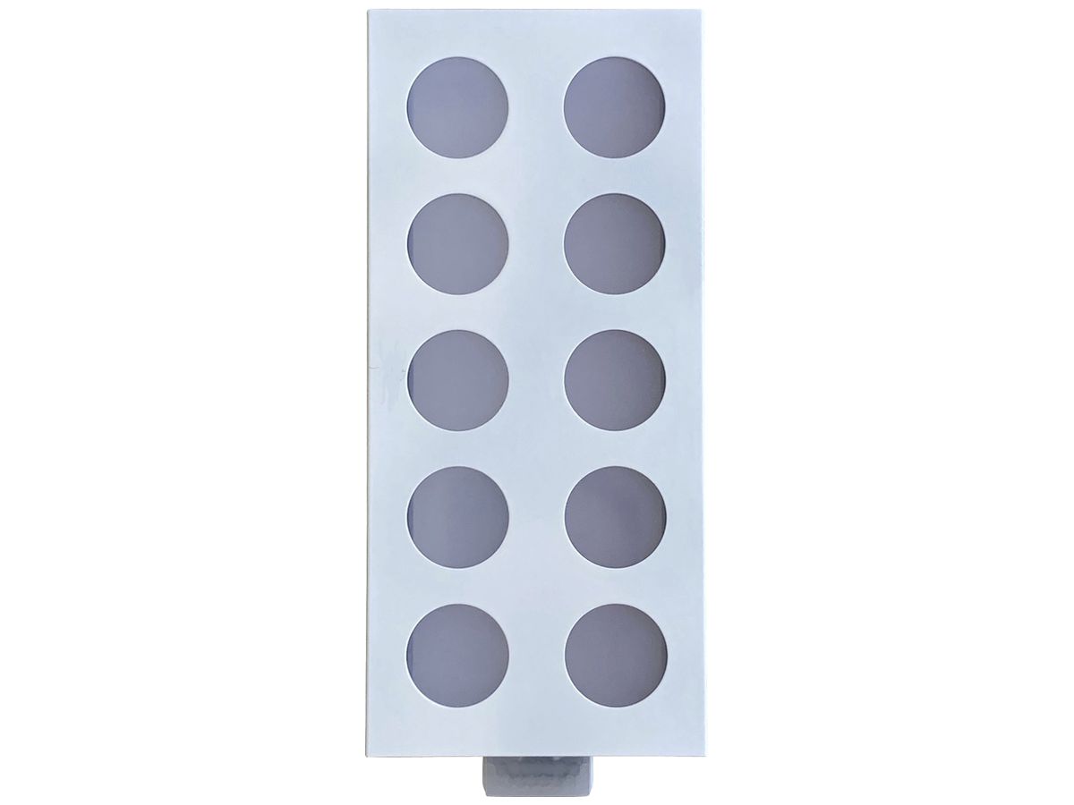 LED-Wandleuchte Z-Licht PIR LongLED O SEN 5.5W 500lm 3000K IP65 260×120mm weiss
