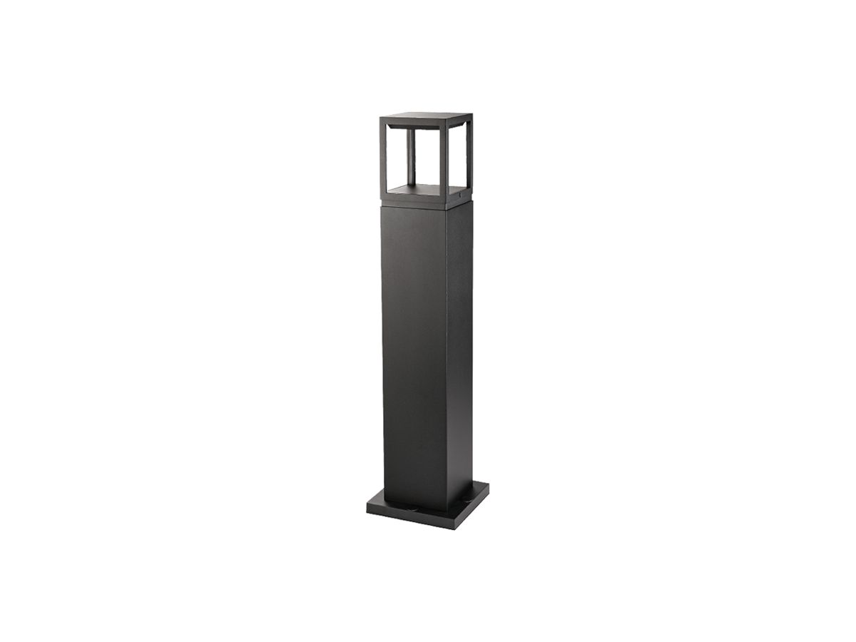 LED-Wegeleuchte SG Fagernes 9W 270lm 827 IP44 200×200×800mm schwarz