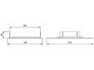 EB-Rahmen ZBP333 CFRM L560 W410 für Mini 300 gen3, 610×460×92mm, weiss