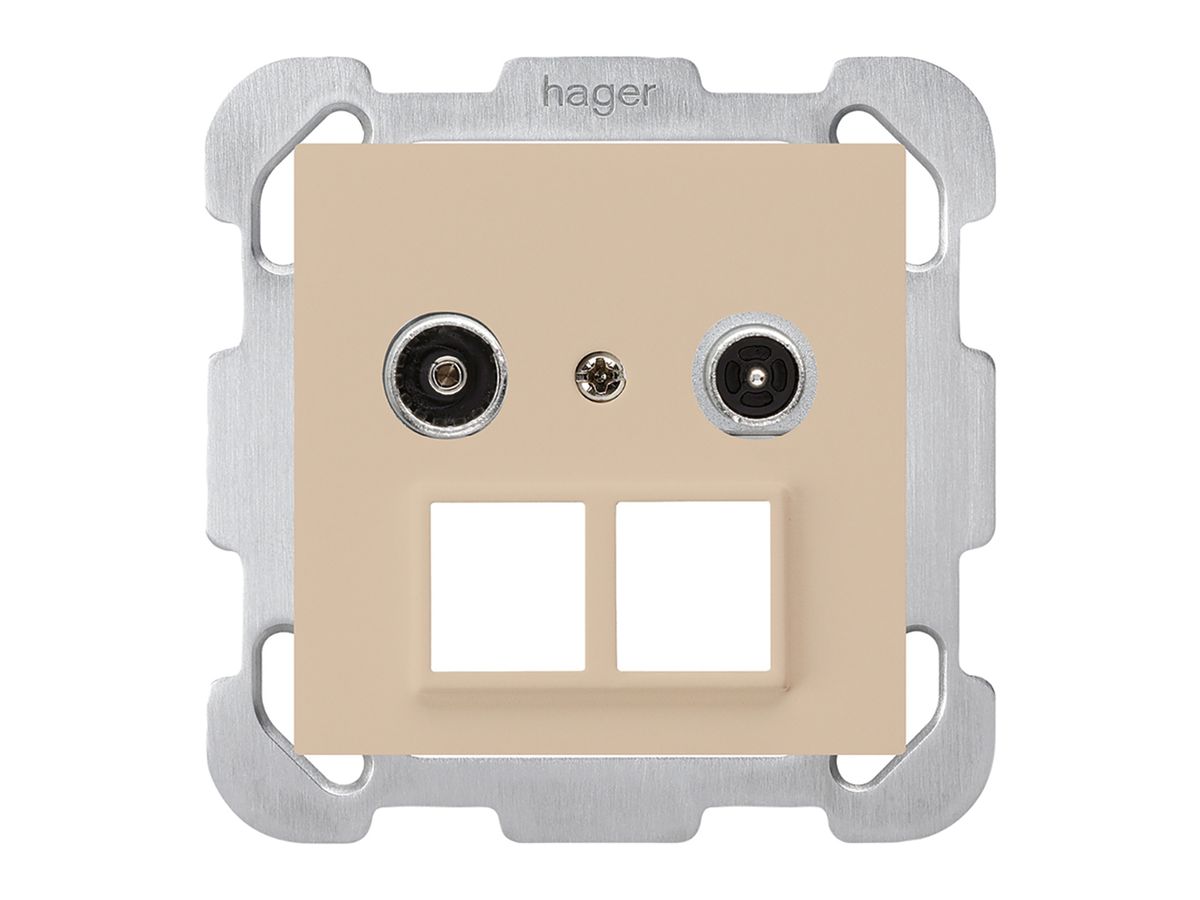 UP-Multimediadose kallysto R/TV Bauart B 23dB 2GHz beige