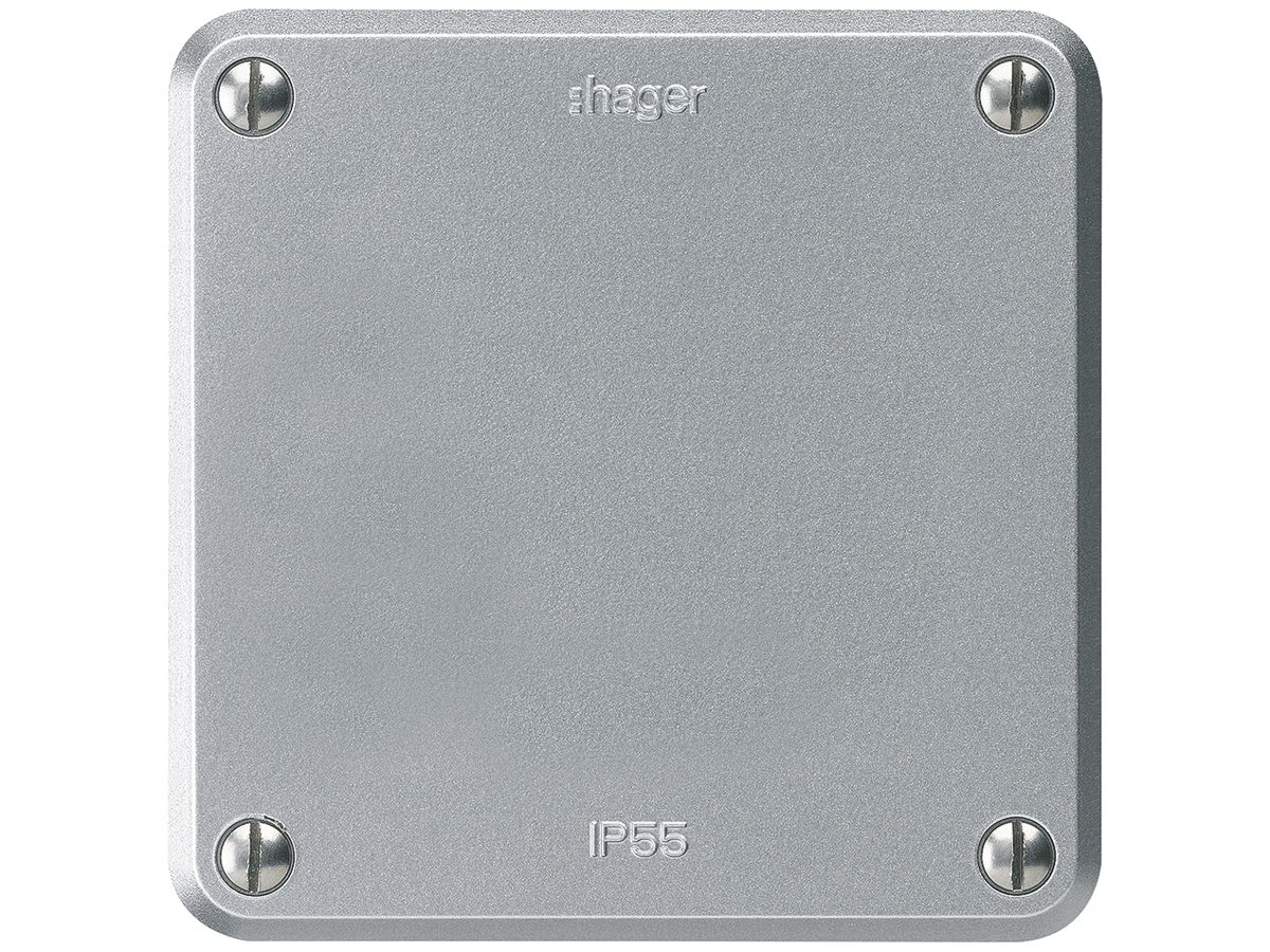UP-Blindabdeckung robusto IP55 aluminium