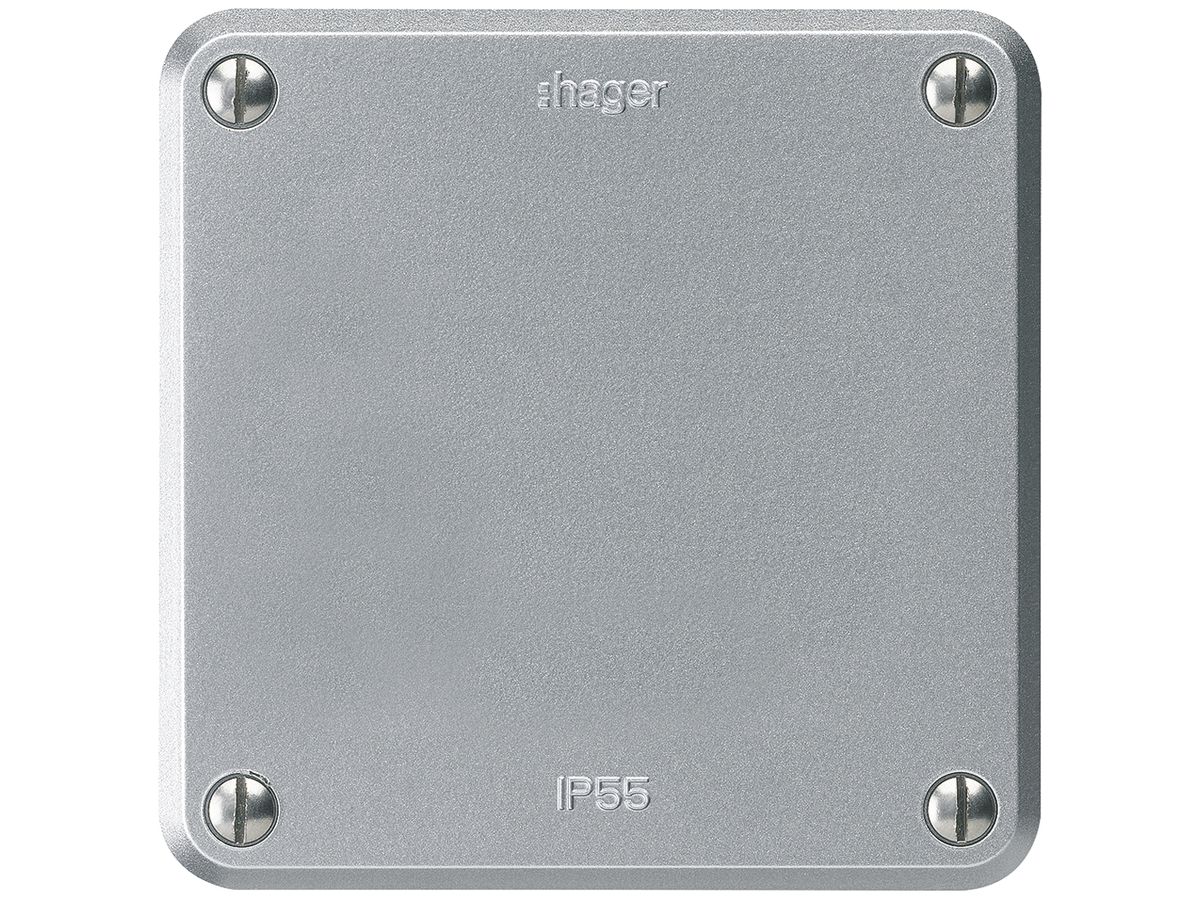 UP-Blindabdeckung robusto IP55 aluminium