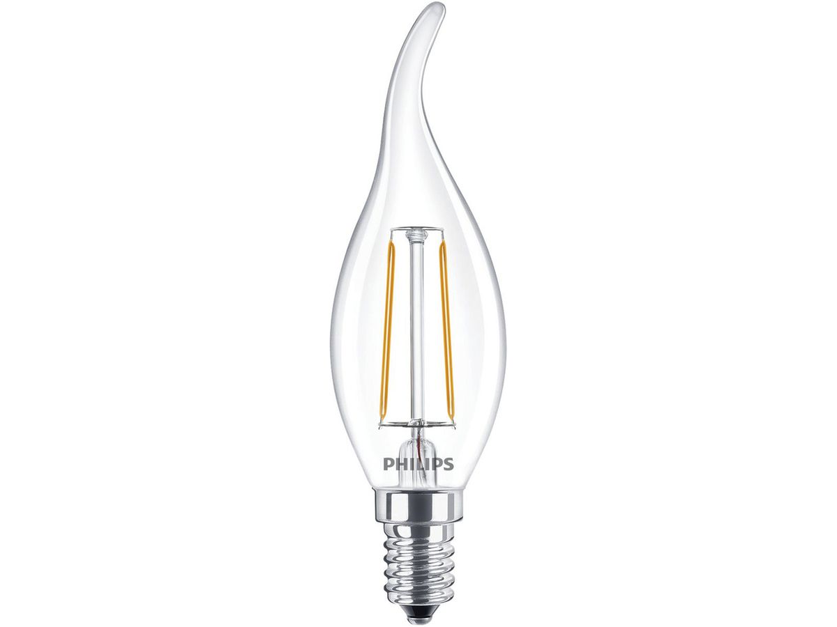 Lampe CorePro LEDcandle E14 BA35 2…25W 827 250lm