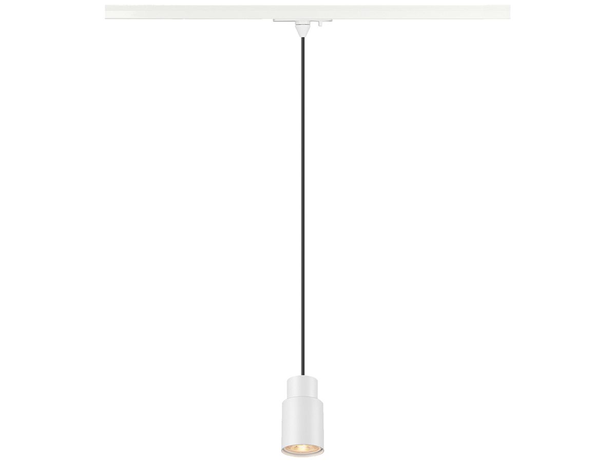 Pendelleuchte SLV PURI 2.0 Tube AD1PH GU10 1×6W DIM Ø55mm weiss